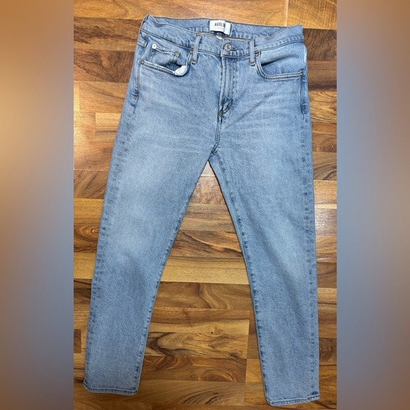 AGOLDE Toni High-Rise Slim Denim Jean in Daylight Light Wash Size 29 - Picture 1 of 7